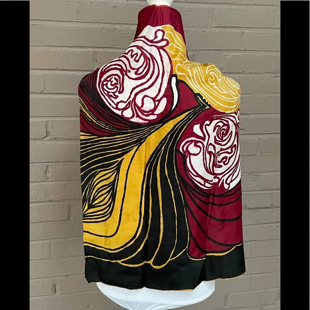 Vintage 70’s silk blend scarf